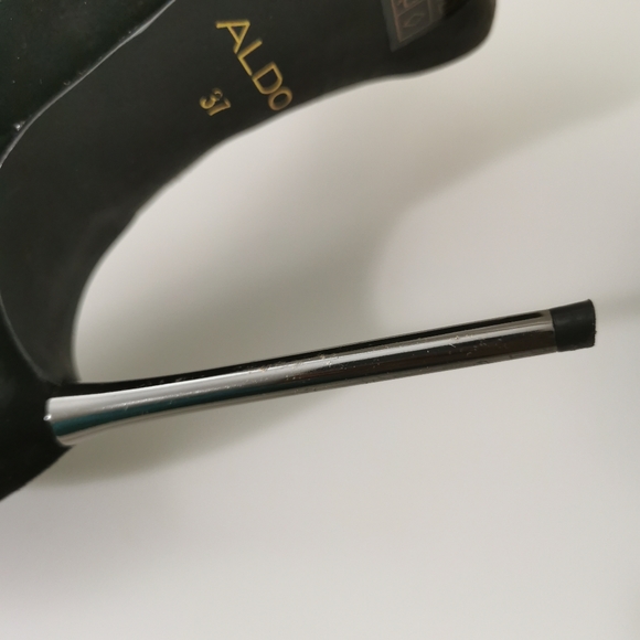 Aldo Open Toe Platform Heels Pink Womens Size 37 - Picture 7 of 9